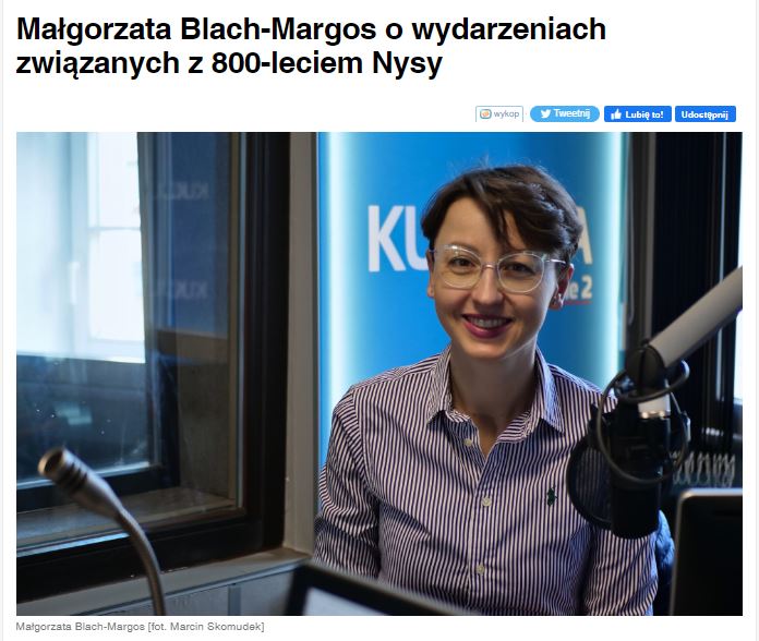 Dr Małgorzata Blach-Margos